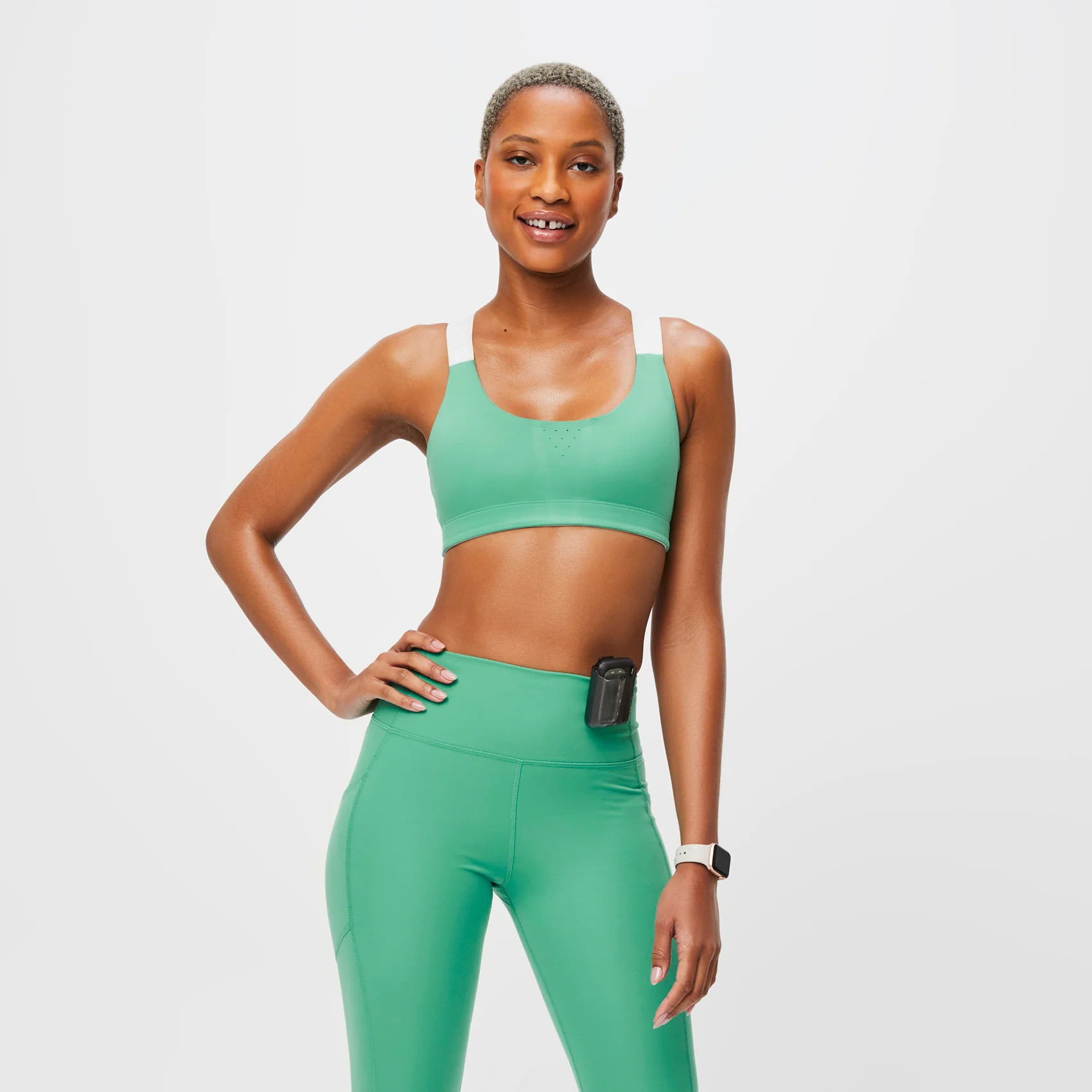 Women’s Performance Underscrub Sport Bra - Surgical Green · FIGS | FIGS