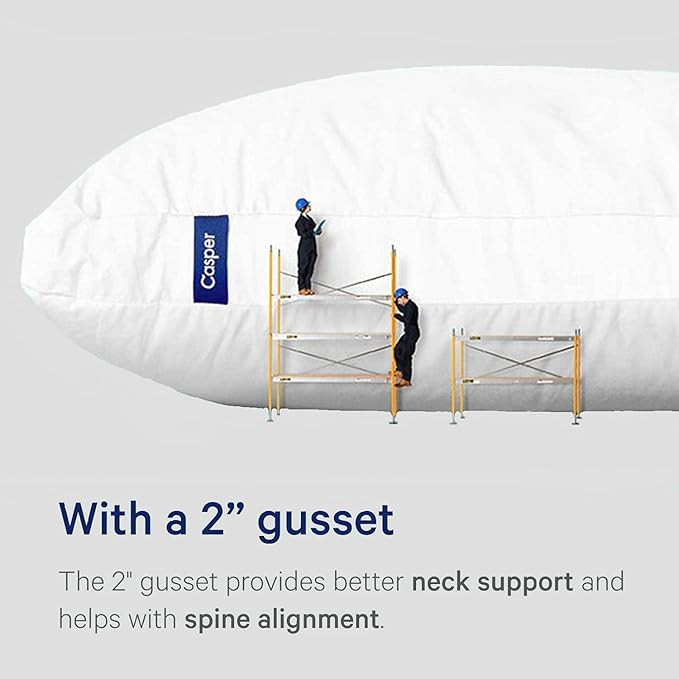 Casper Sleep Pillow for Sleeping, King, White | Amazon (US)
