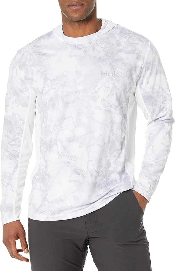 HUK Men's Icon X Camo |UPF 50+ Long-Sleeve Fishing Shirt | Amazon (US)