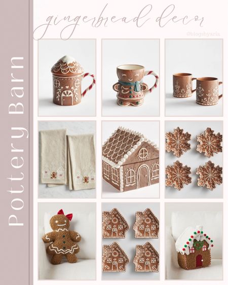 If you know me you know I’m obsessed with all things gingerbread especially in the kitchen! Love all of these gingerbread pieces for the holidays!! 

Gingerbread decor, gingerbread house, gingerbread coffee mugs, gingerbread dish towels, gingerbread cookie jar, gingerbread pillows 

#LTKSeasonal #LTKHoliday #LTKhome