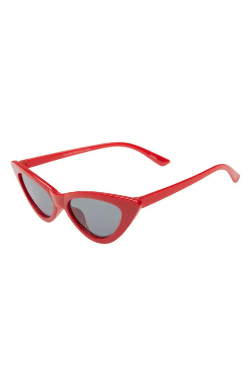 Rad + Refined Cat Eye Sunglasses in Red/Black at Nordstrom | Nordstrom