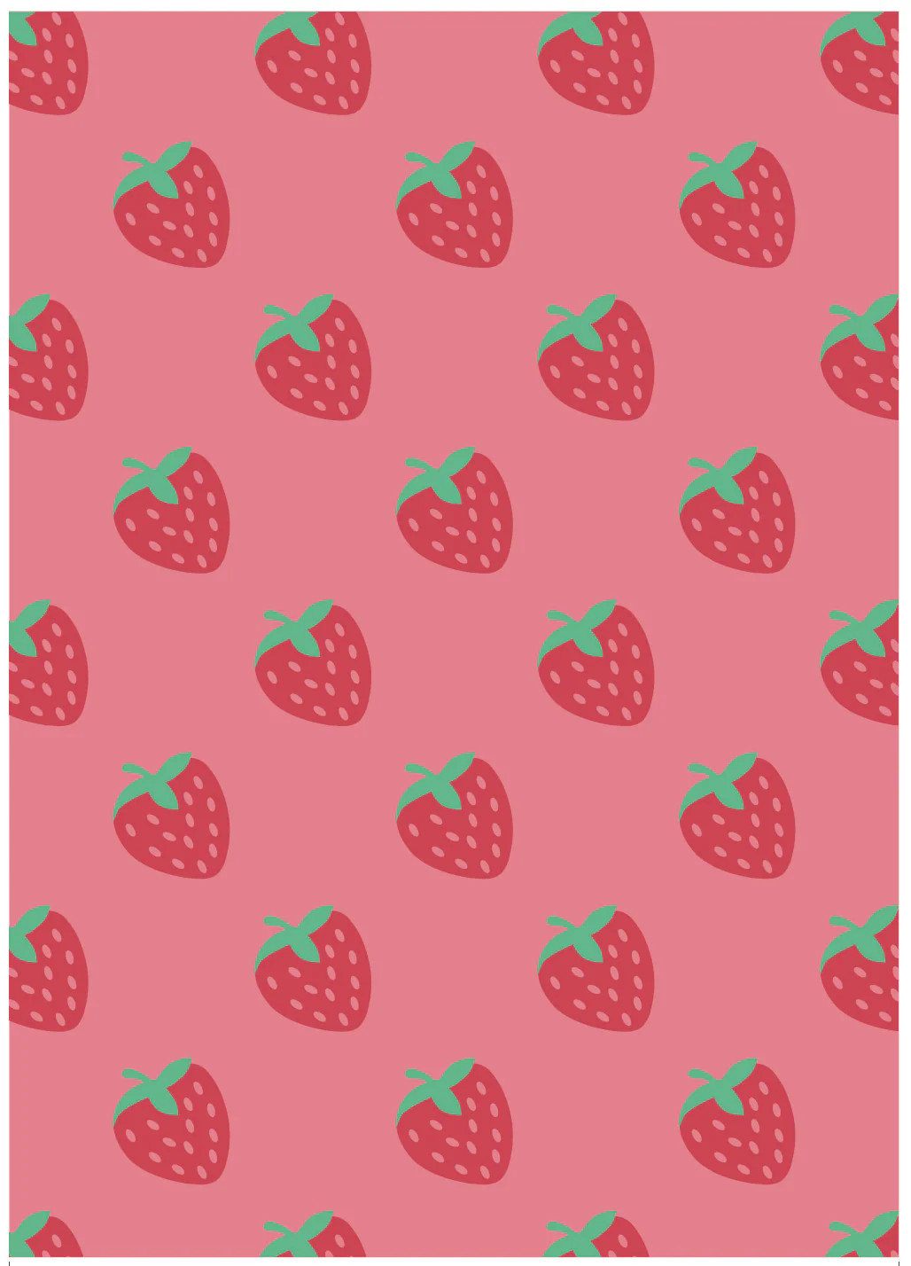 Strawberries Buttery Blanket | The Styled Collection