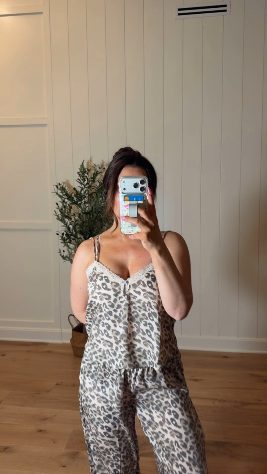 Had to get in some retail therapy yesterday and I bought this matching pajama set and I am in love with it! They say soft silky type of material with the lace detail and the leopard pattern! I’m in the size small in both pieces. 

#LTKootd #LTKValentine #LTKmomlife