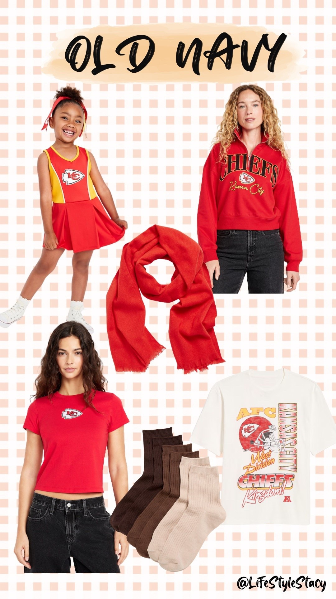 NFL gear at Old Navy. Go CHIEFS! 

#LTKSeasonal #LTKSaleAlert #LTKFallSale