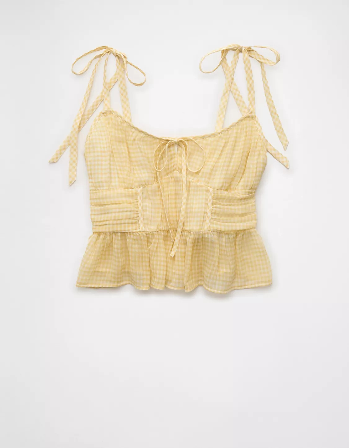 AE Corset Peplum Top | American Eagle Outfitters (US & CA)