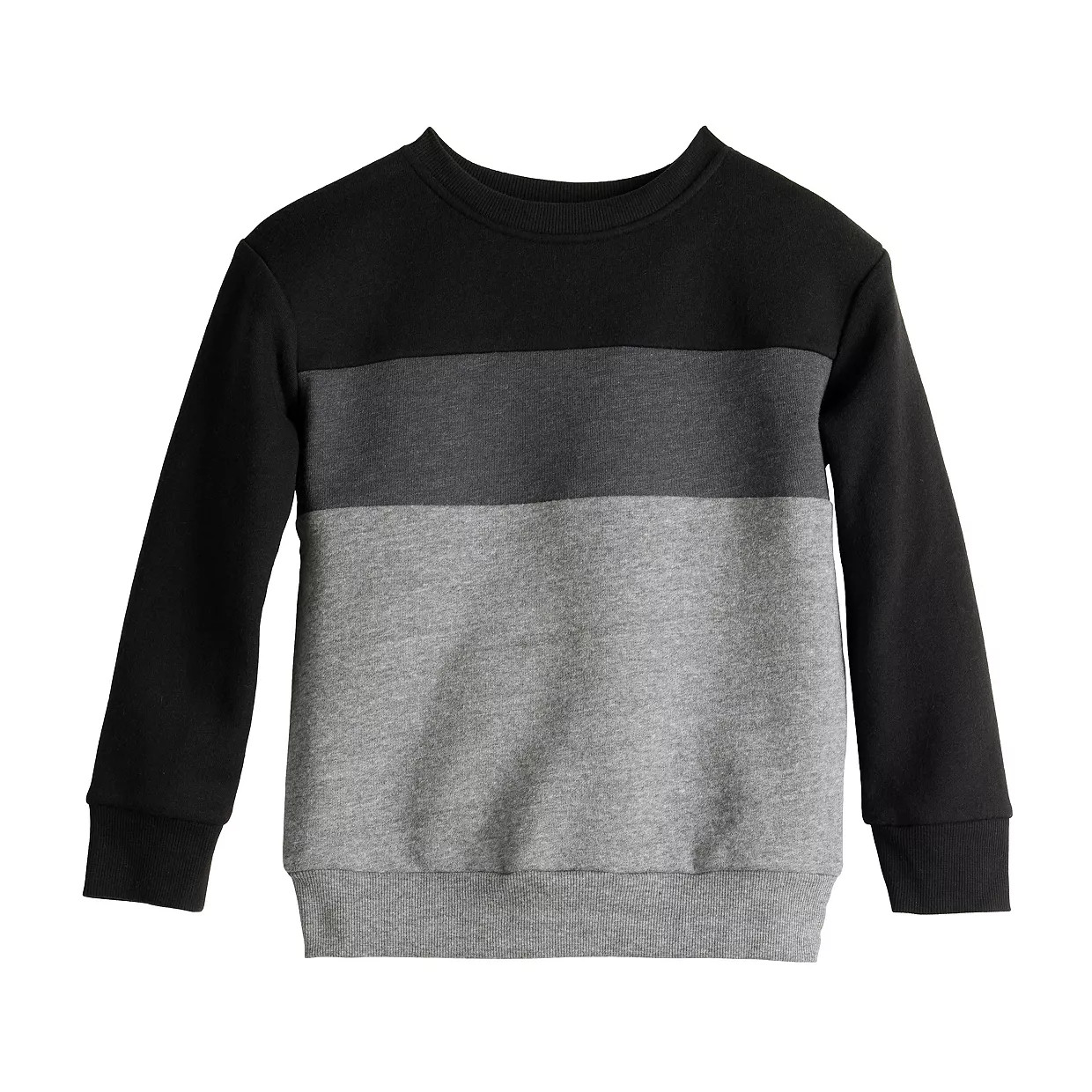 Boys 4-12 Jumping Beans® Colorblock Fleece Sweatshirt | Kohl's