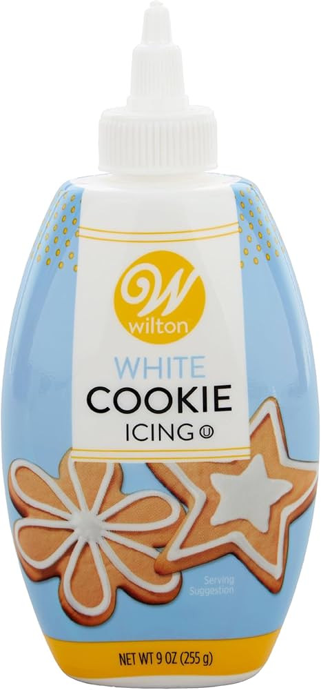 Wilton Cookie Icing, Fast-Drying Squeeze Bottle Icing for Decorating Sugar Cookies & Gingerbread,... | Amazon (US)
