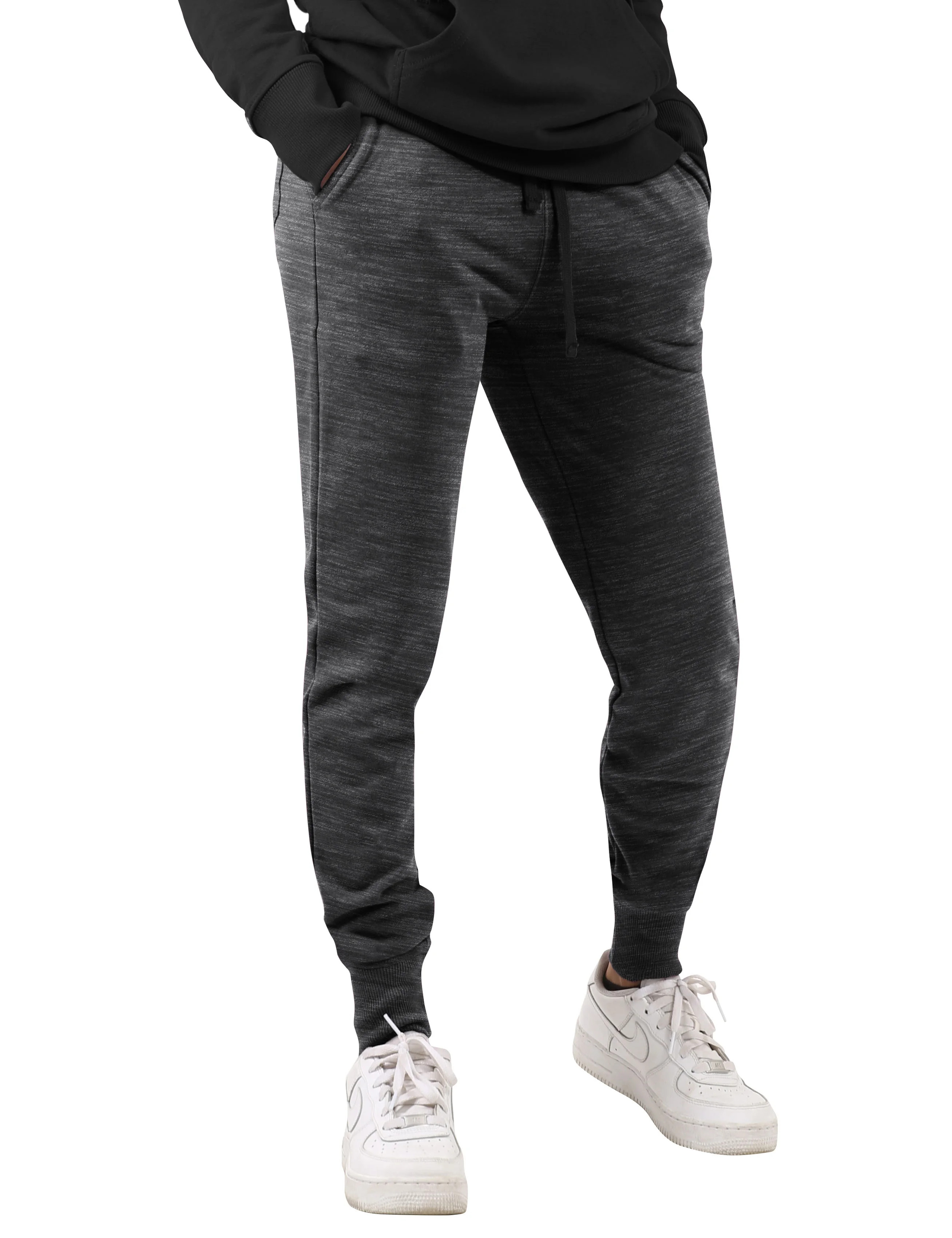 Ma Croix Womens Premium French Terry Joggers Wrinkle Resistant Sweatpants | Walmart (US)