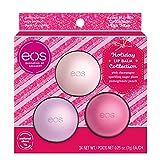 eos Limited Edition Holiday Lip Balm Trio- Pink Champagne, Sparking Sugar Plum, Pomegranate Punch... | Amazon (US)