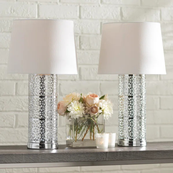 Defranco 22" Table Lamp Set (Set of 2) | Wayfair North America