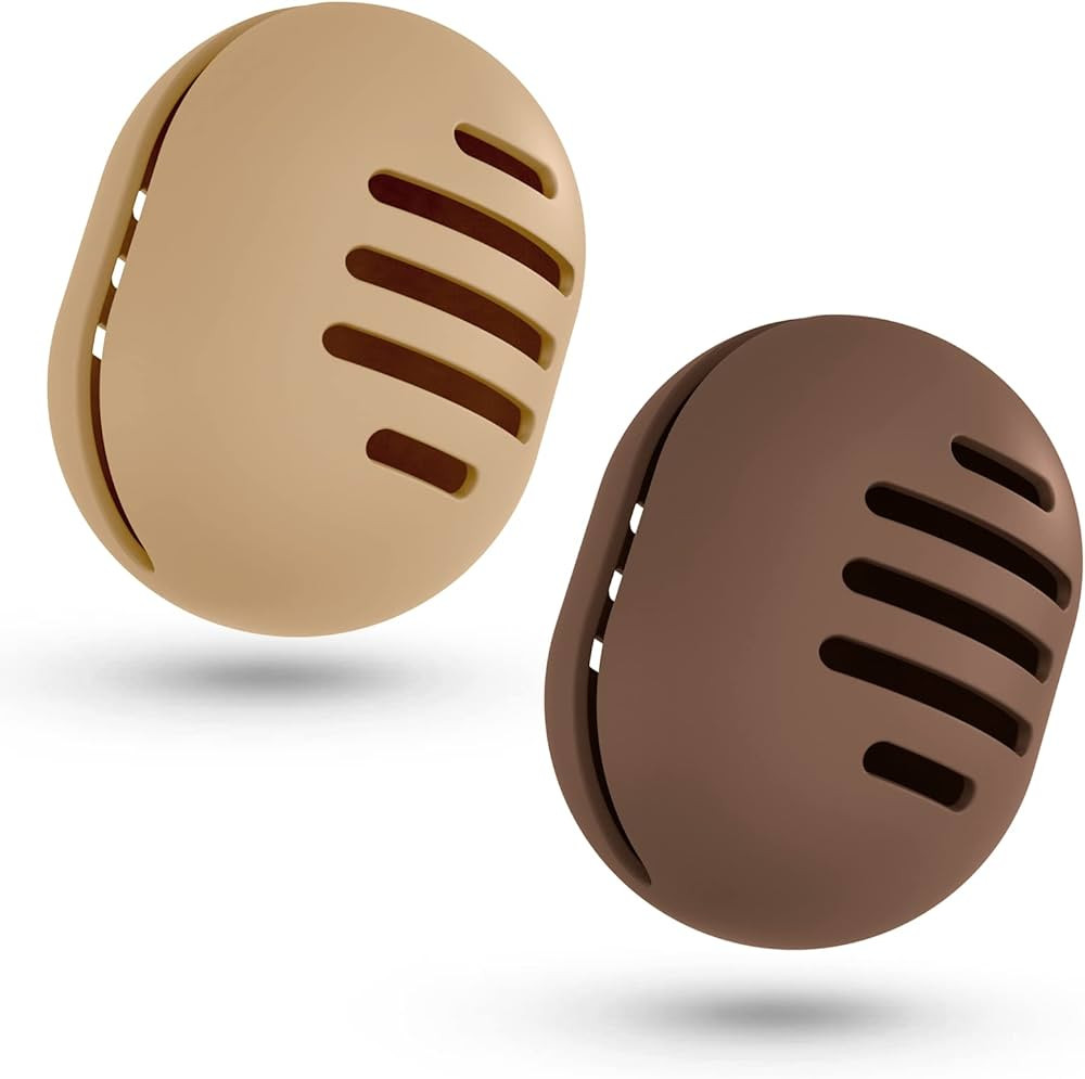 Fauxomor Makeup Sponge Holder,2PCS Double-sided Breathable Silicone Beauty Blender Holder for Tra... | Amazon (US)