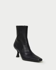 Thandy Black Curved Heel Bootie | Loeffler Randall