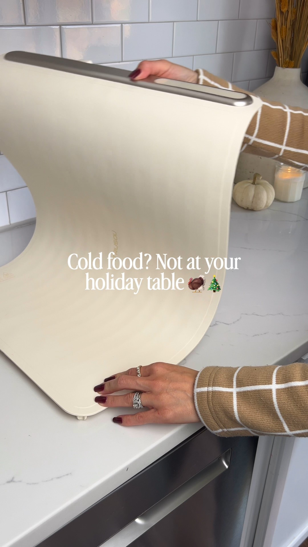 Hosting made easy, keep food warm without the fuss! Food warmer. Hosting. Holiday hosting hack. Portable warming tray. Holiday kitchen must haves. 

#LTKParties #LTKHoliday #LTKFindsUnder50