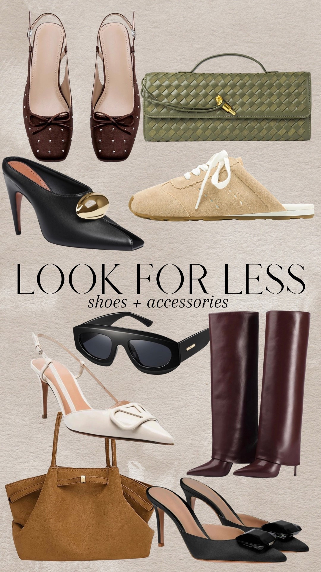 Look for less