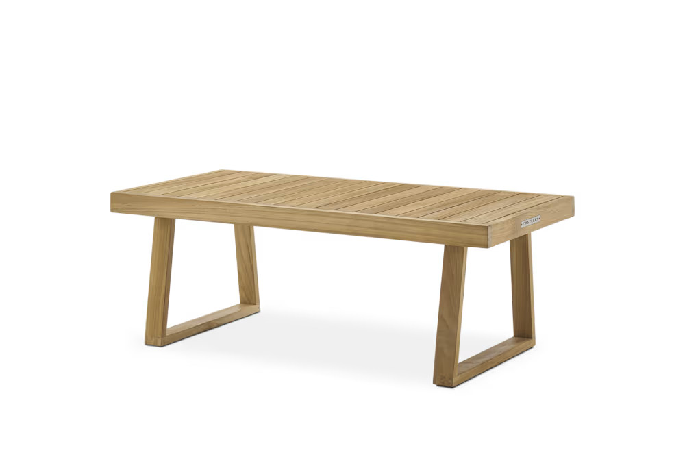 Rio Outdoor Teak Rectangular Coffee Table | Castlery | Castlery US