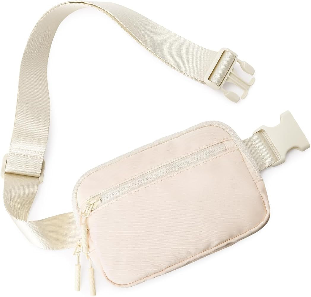 WESTBRONCO Fanny Packs for Women Men, Belt Bag with 4 Zipper Pockets, Fashion Waist Packs, Lightw... | Amazon (US)