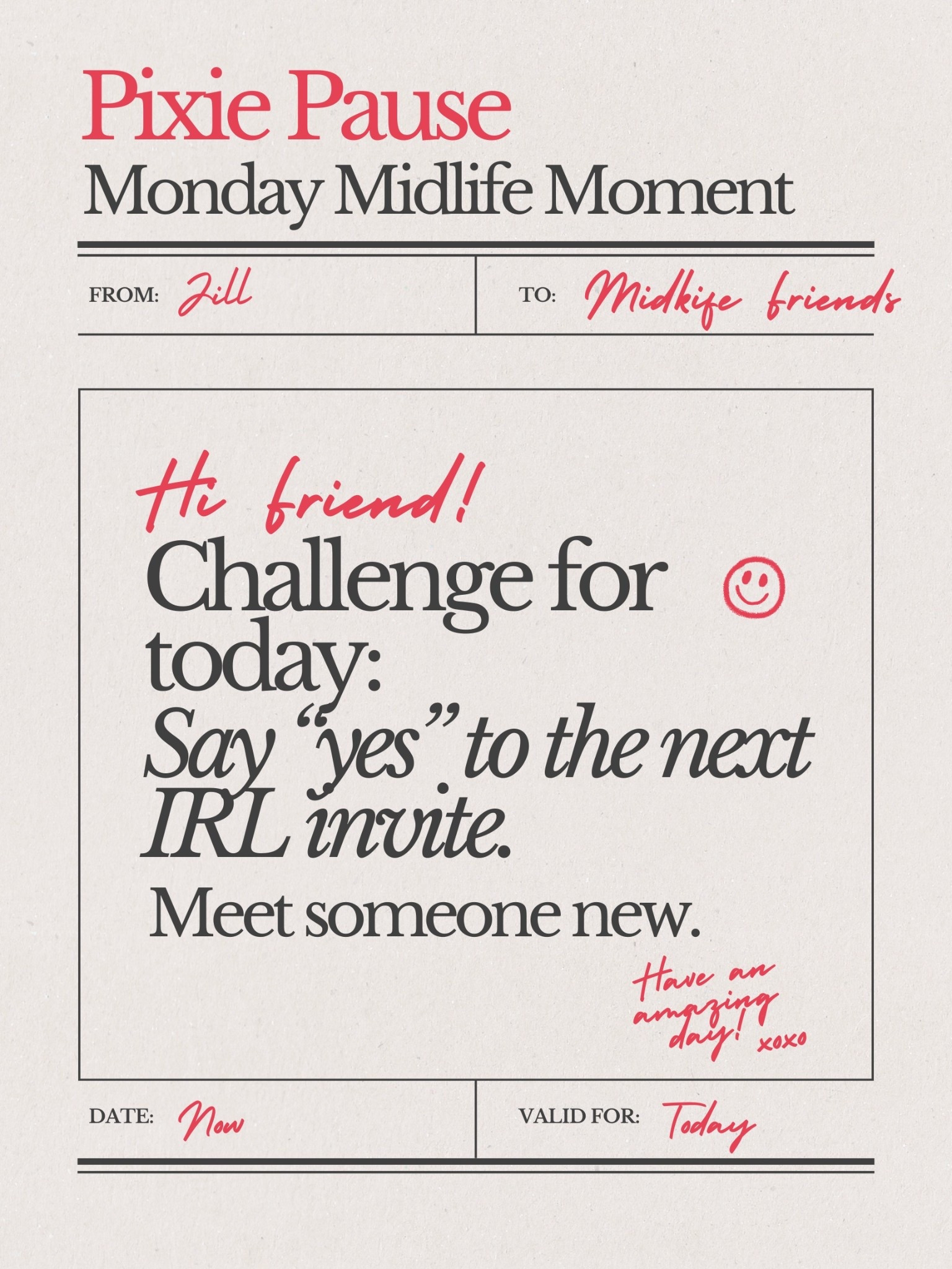 Are you good at seeing people IRL or do you need to make yourself?

#LTKstorytime #LTKOver40 #LTKdayinmylife