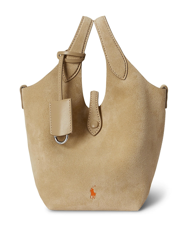 Polo Ralph Lauren Polo Play Suede Small Tote & Crossbody | Bloomingdale's (US)