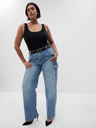 Mid Rise '90s Loose Cargo Jeans | Gap (US)