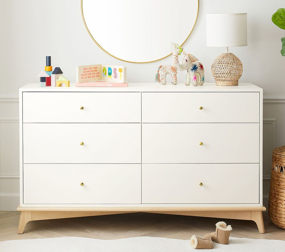 Sydney 6-Drawer Dresser (56w x 19d") | Pottery Barn Kids