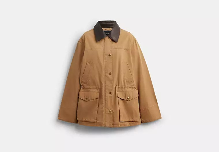 Barn Jacket In Organic Cotton | Coach (UK)