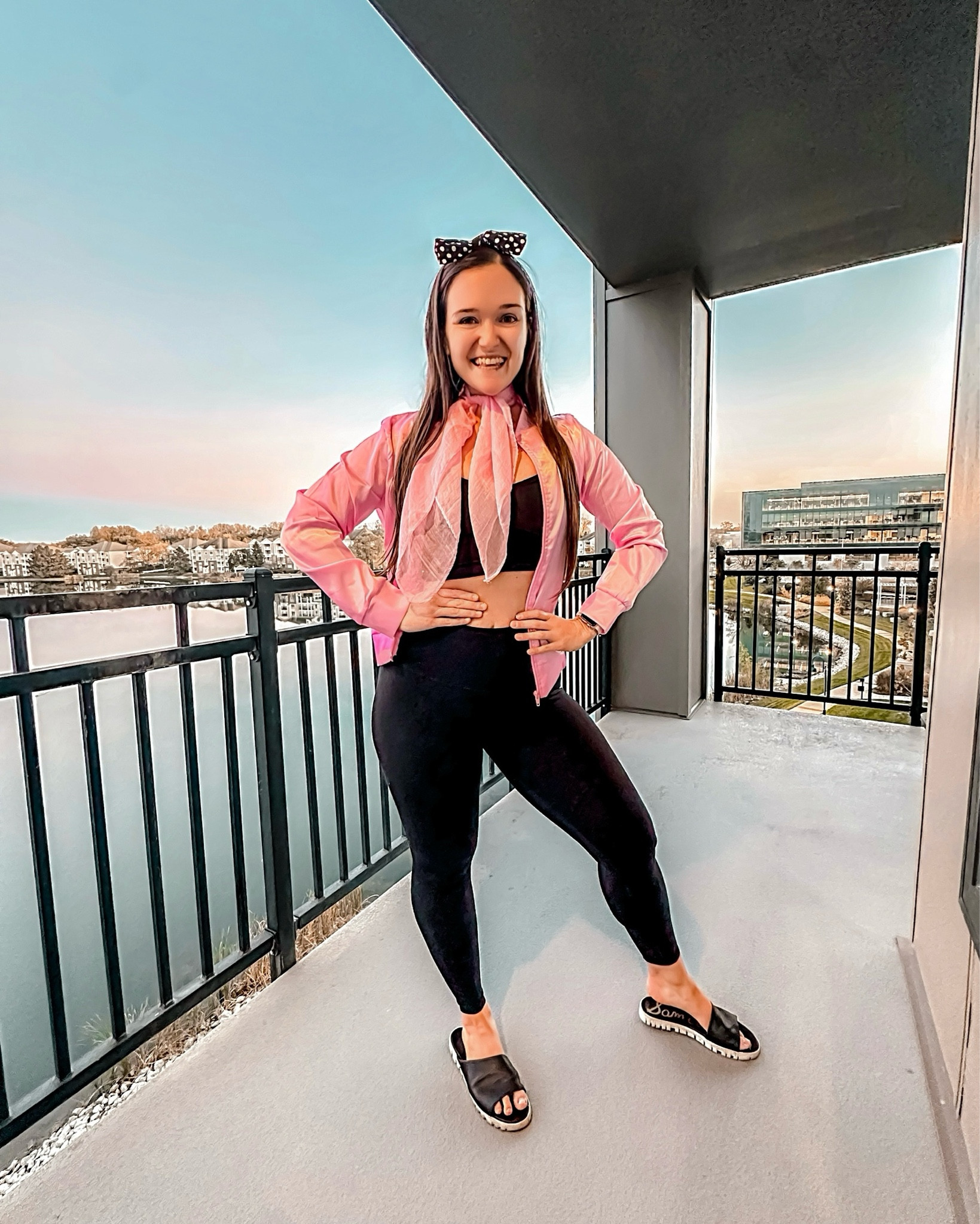 Need a last minute Halloween costume? This Pink Ladies fit is available on Prime and comes with lots of accessory options (polka dot scarf, sunglasses, and glasses not pictured) 

#LTKHalloween #LTKActive #LTKSeasonal