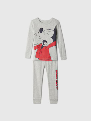 Kids & babyGap × Disney Mickey Mouse 100% Organic Cotton PJ Set | Gap Factory