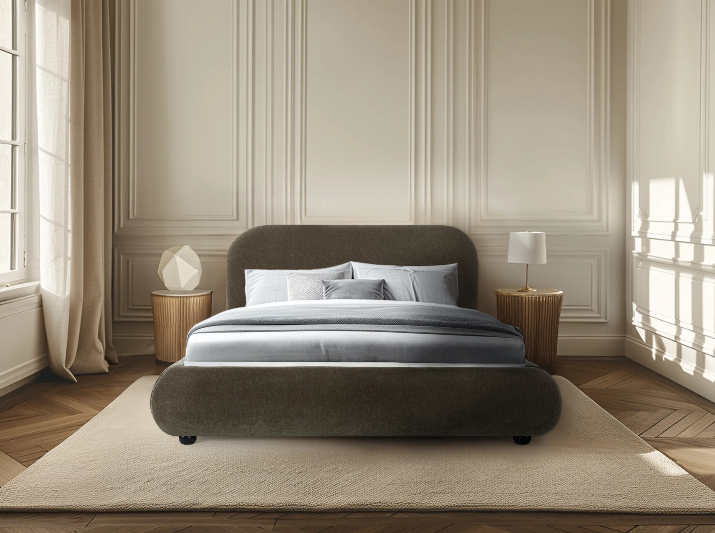 Reggie Upholstered Platform Bed | Wayfair North America