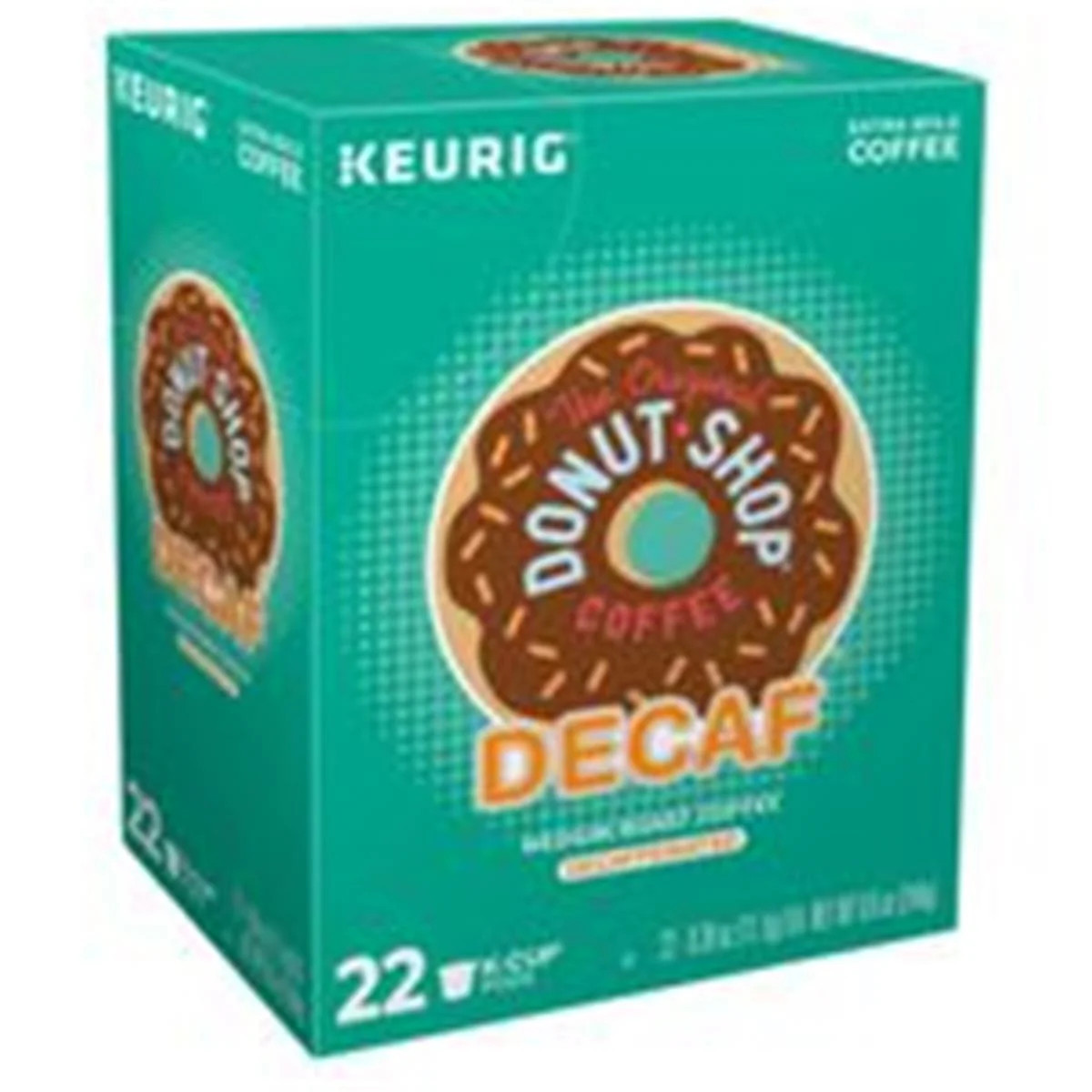 Keurig Green Mountain 99119 Medium Roast Donut Shop Decaf Coffee K-Cups | Shop Simon