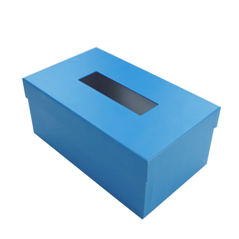 Rectangle Paper Mailbox, Blue, 10" x 6" x 4", Valentine's Day by Way To Celebrate | Walmart (US)