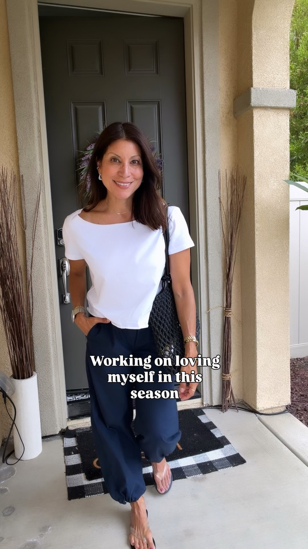 Some seasons of life take time to adjust. So I’m working on loving myself in midlife.


Pants some sizes still available in xs
Top is medium this on ran small

#LTKootd #LTKSeasonal #LTKOver40