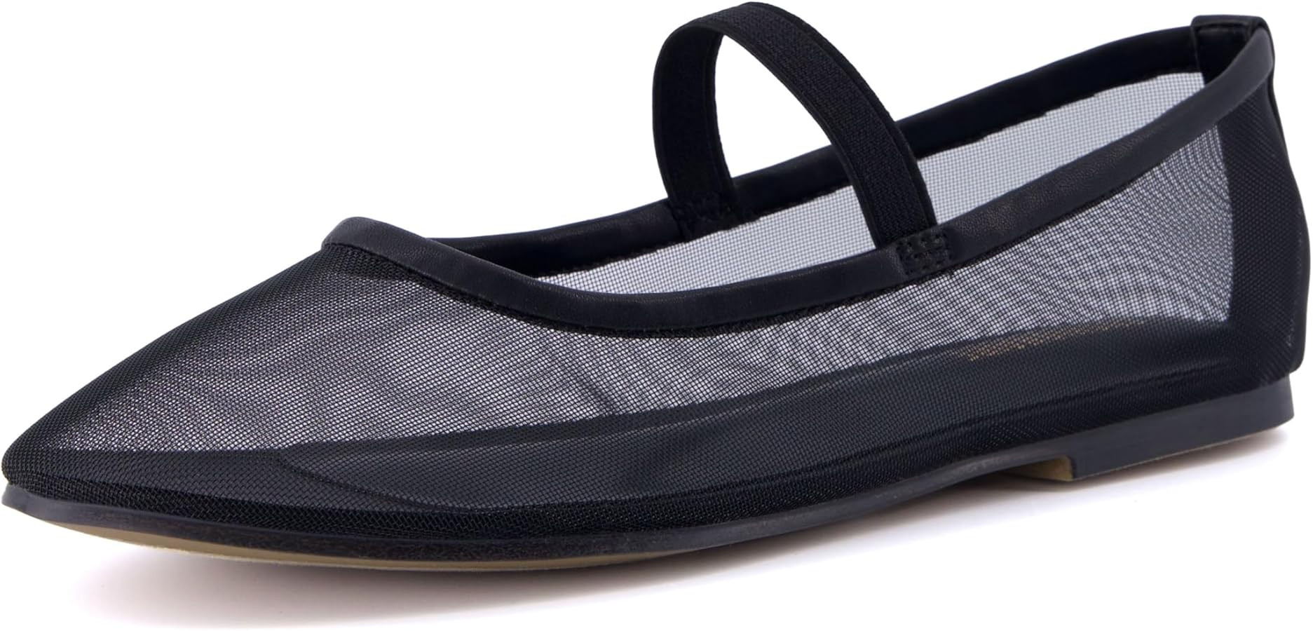 CUSHIONAIRE Women's Echo mesh bow Flat with +Memory Foam and Wide Widths Available | Amazon (US)