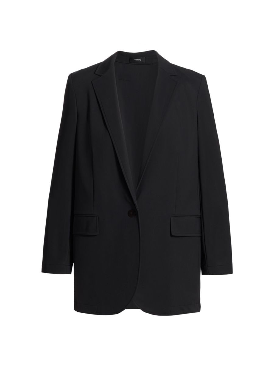Theory Casual Single-Breasted Blazer | Saks Fifth Avenue