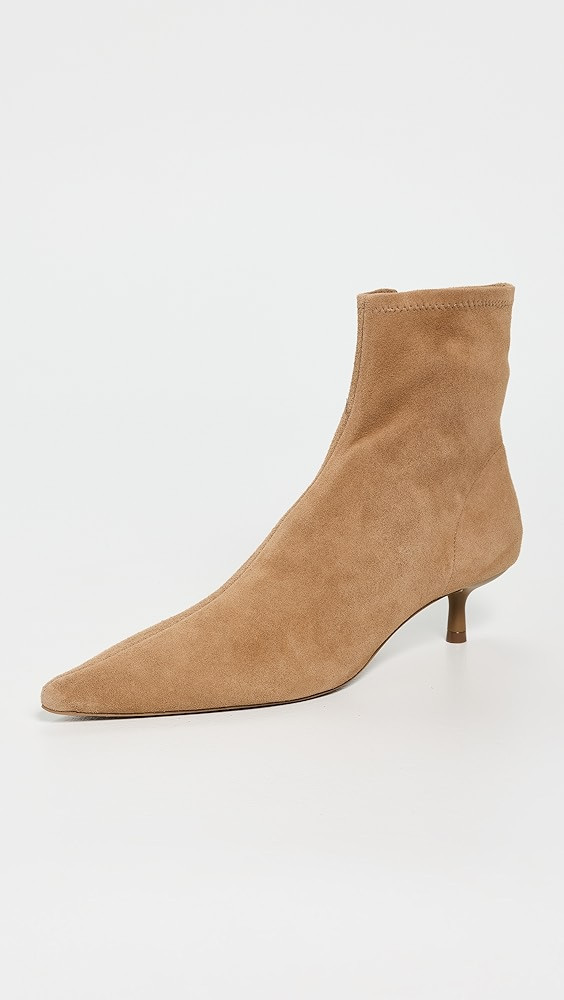 Joni Stretch Suede Ankle Boots | Shopbop