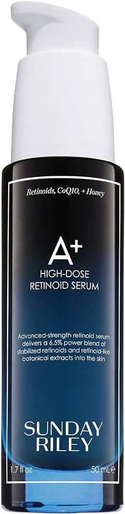 Sunday Riley A+ High-Dose Anti Aging Retinol Serum | Amazon (US)