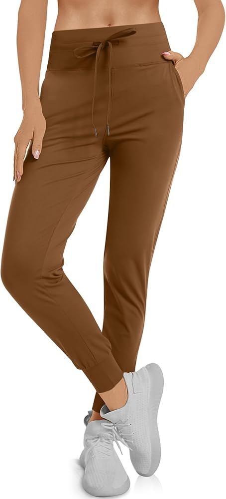 TARSE Women's Jogger Pants with Pockets and Drawstring Lounge Running Sweatpants | Amazon (US)