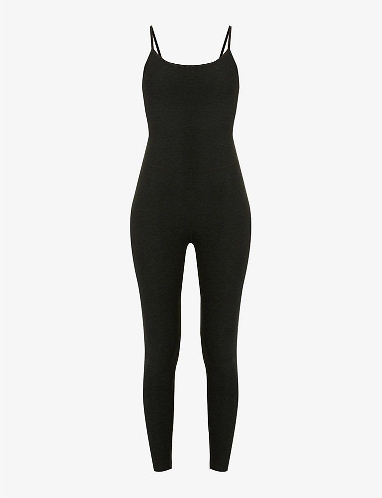 BEYOND YOGA Spacedye tapered-leg stretch-woven jumpsuit | Selfridges
