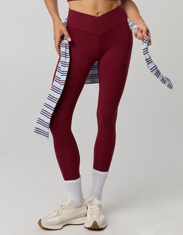 OFFLINE By Aerie Real Me High Waisted Crossover Legging | Aerie