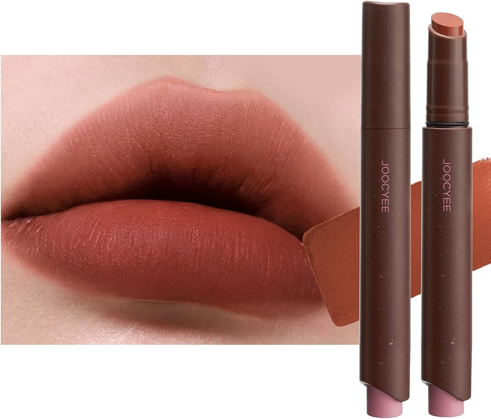 Joocyee Velvet Rouge Matte Lipstick Pencil, Lightweight Non-Sticky Long Lasting High Pigment Rich... | Amazon (US)