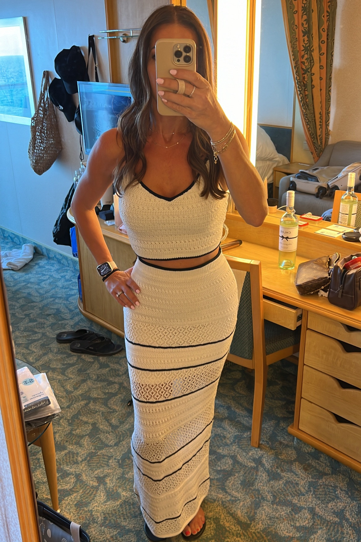 Abercrombie Crochet Style Maxi Skirt and Crochet Style top, crochet set, vacation style, two piece skirt set

#LTKOver40 #LTKStyleTip #LTKTravel