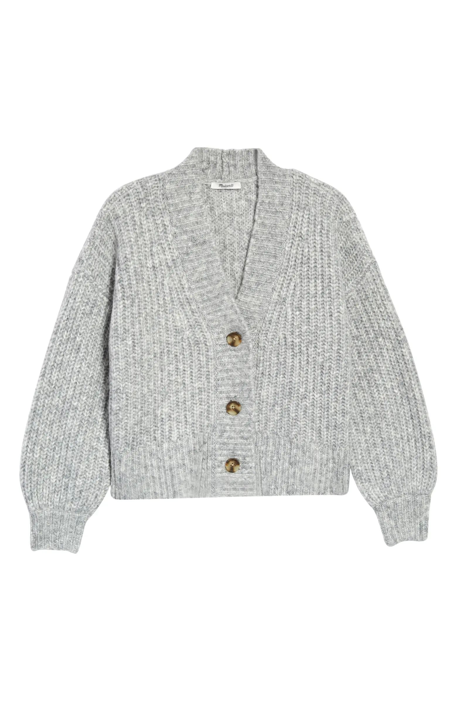 Madewell Waller Crop Cardigan Sweater | Nordstrom | Nordstrom
