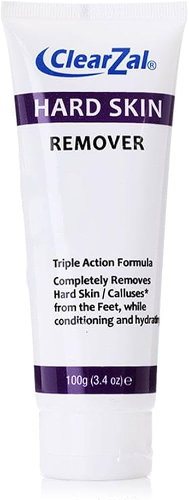 Clearzal Foot Cream For Hard Skin, Helps Calluses and Corn Removal While Leaving Soft Smooth Skin... | Amazon (US)