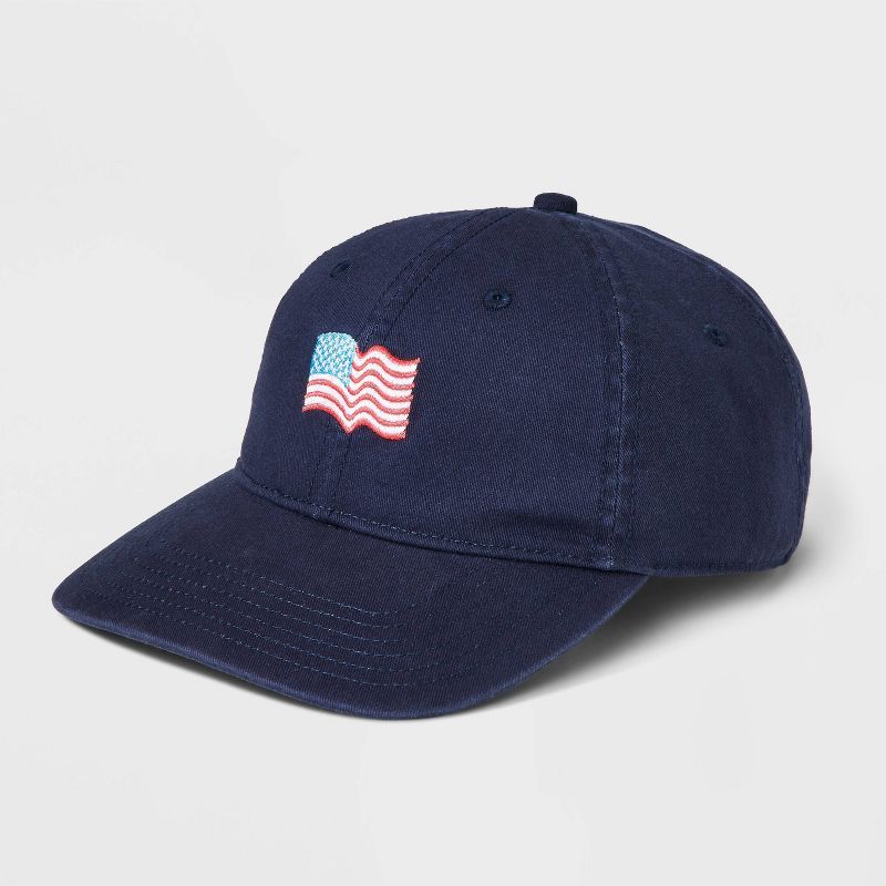 American Flag Baseball Hat - Bioworld Navy Blue | Target