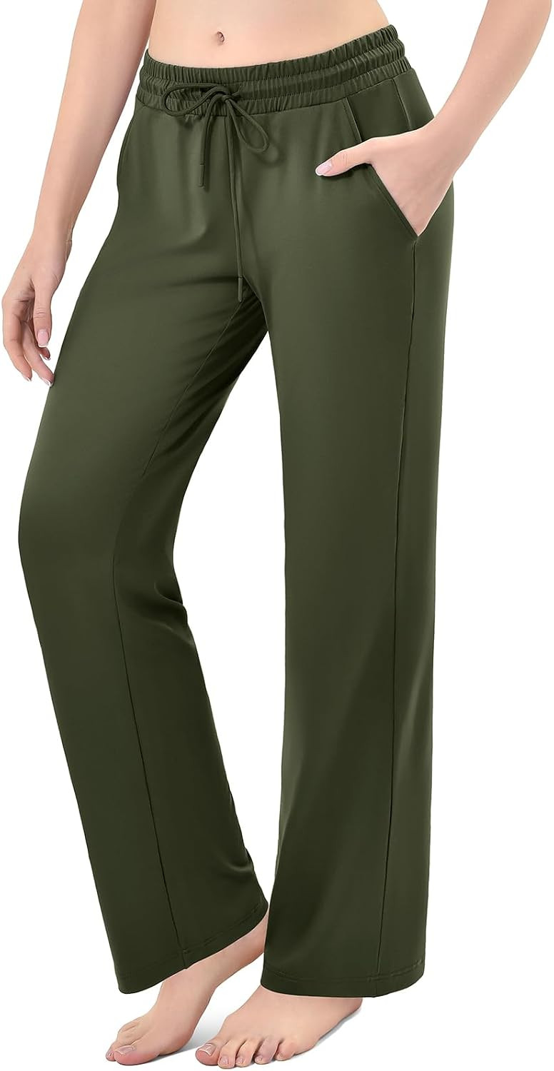 Stanpetix Sweatpants Women Wide Leg Joggers with Pockets | Amazon (US)