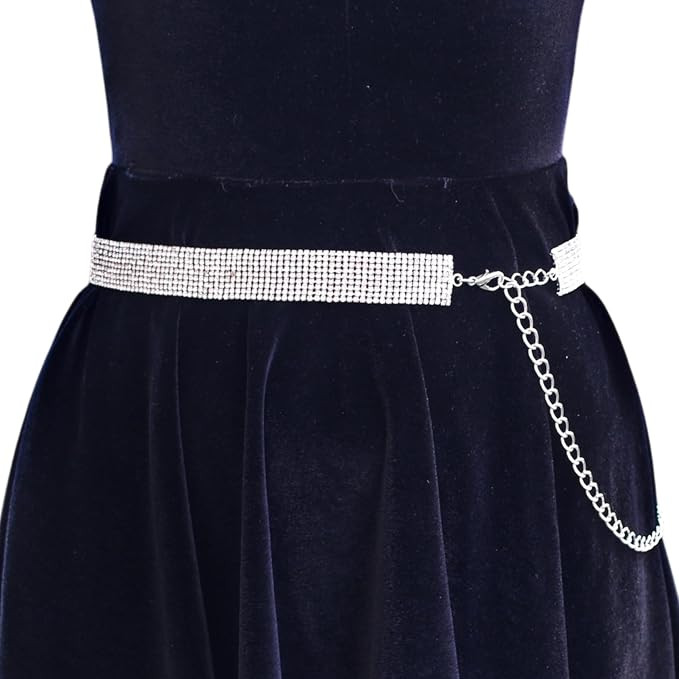 Millennials In Motion Designer Chain Waist Belt | Amazon (US)