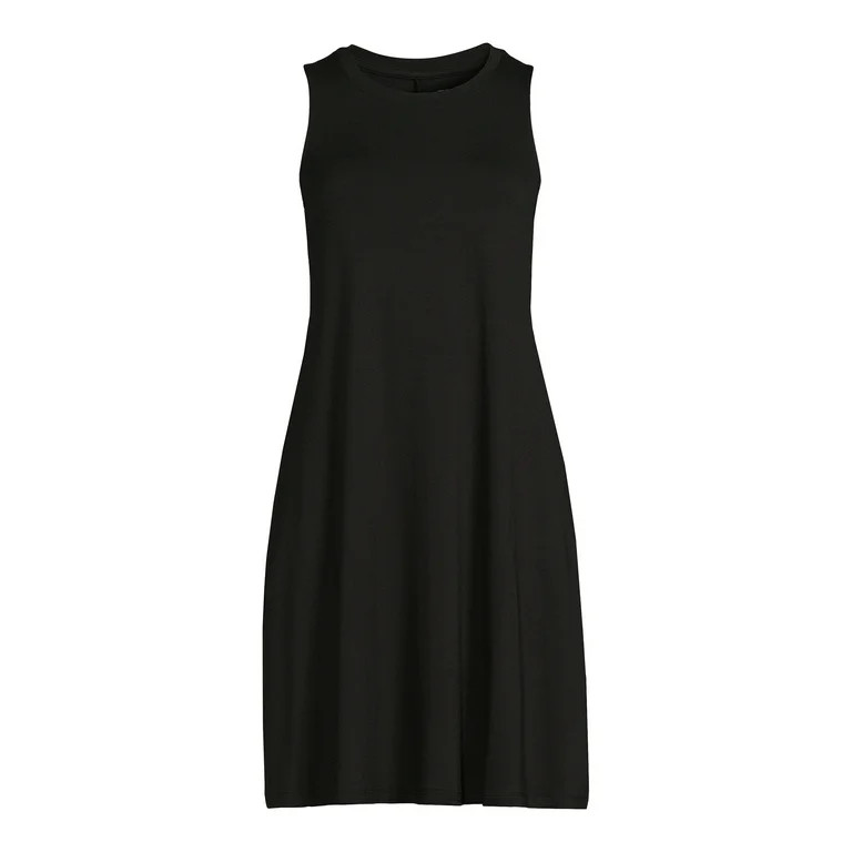 Time and Tru Women's Sleeveless Knit Dress | Walmart (US)