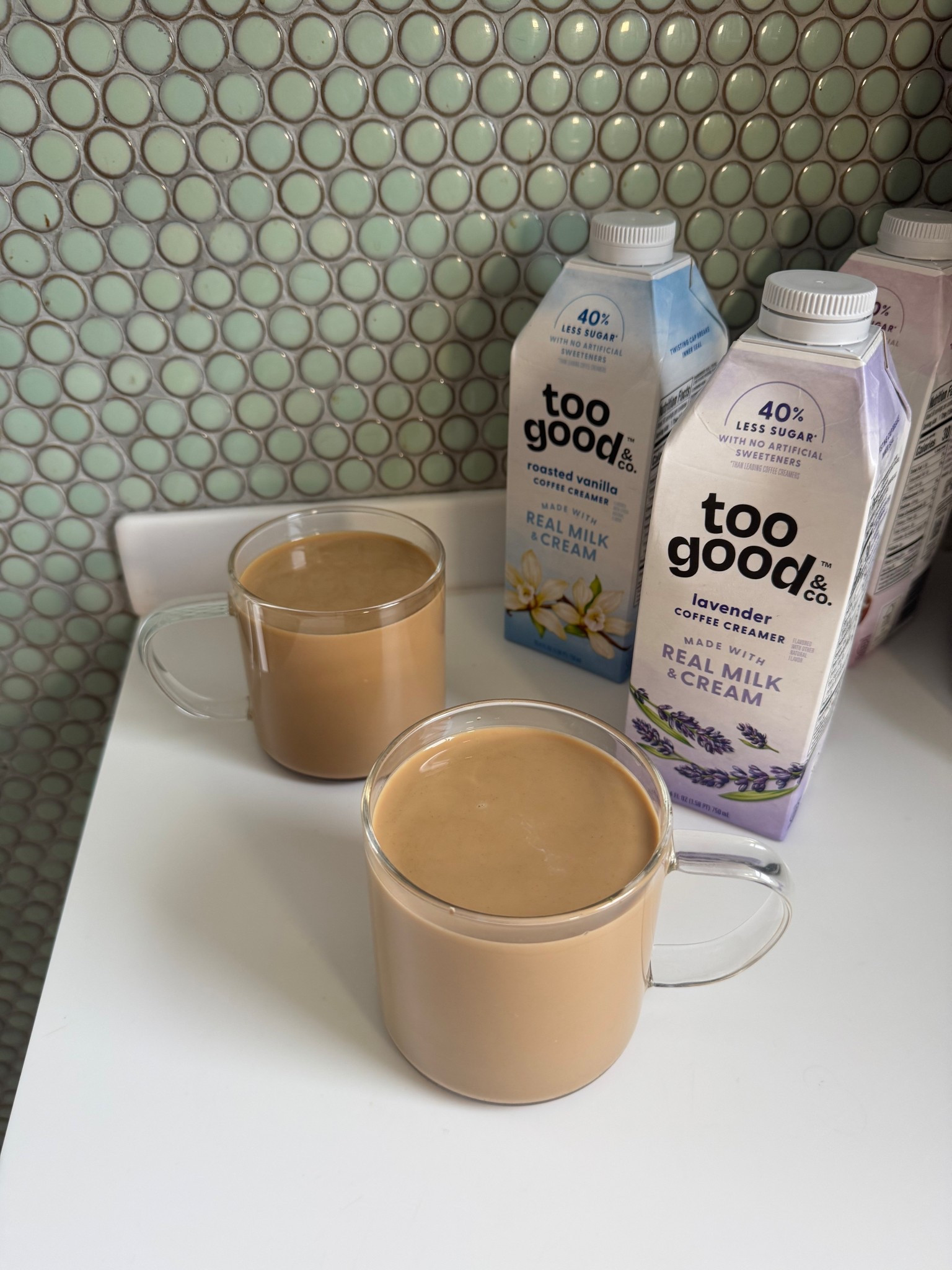 #AD These @toogoodandco creamers have most definitely been adding some extra *goodness* to my mornings lately☕️.

I love that they have 40% less sugar* & are made with ingredients like farm fresh cream & real milk. They truly make me look forward to mornings & help kick off the day right💗.

Plus you can get 20% off @toogoodandco creamers from 2/22-2/28 with @target Circle - linking these favorite flavors on my @shop.ltk below!

xx #goodnesswithg #TooGoodPartner #TooGoodCreamers #CoffeeRoutine #TargetPartner #targetfinds #liketkit

*Than leading traditional coffee creamers. Too Good & Co. coffee creamers contain 3g sugar per serving; leading traditional coffee creamers containing 5g of sugar per serving
