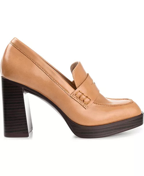 Women's Ezzey Block Heel Loafers | Macy's