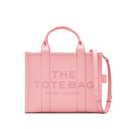 Marc Jacobs The Tote Bag Women's Pink Leather Detachable Strap Handbag JDM1661 | Walmart (US)