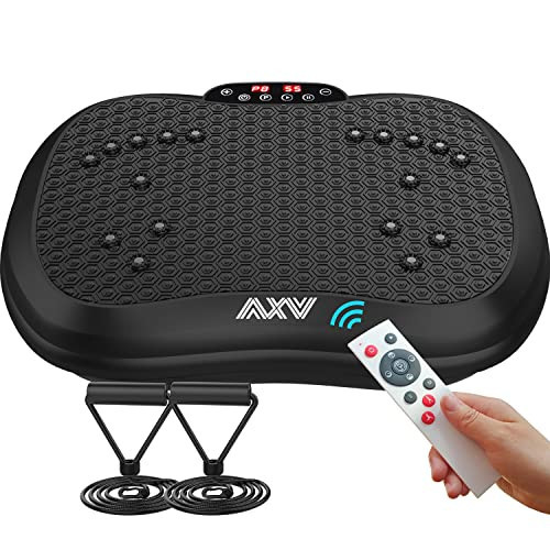 AXV Vibration Plate Fitness Platform Exercise Machine Vibrating Shaking Workout Full Body Shaker Vibrate Stand Shake Board Sport Gym Pad for Weight Loss Fat Burner for Women Men | Amazon (US)